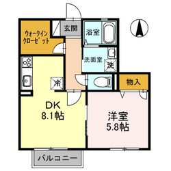 グレース古川　の物件間取画像